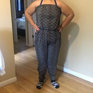 Stretchy jumpsuit XL. EUC